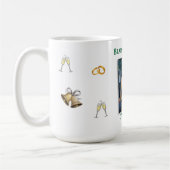Blain wedding mug コーヒーマグカップ (左)