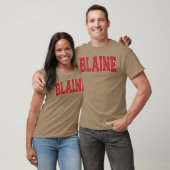 Blaine Wa Washington Varsity Style Usa Sports fami Tシャツ (ユニセックス)