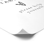 BLAIRミニマモダンリストボヘミアン放牧テーブル ポスター (角)