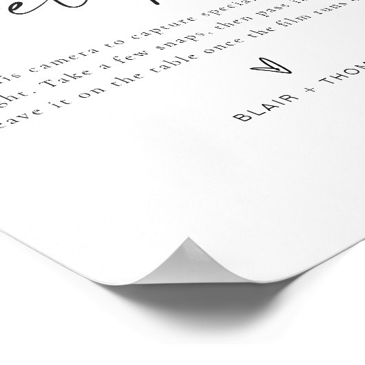 BLAIRミニマリストが何が発展するか見るのを待ち遠しがる ポスター (角)