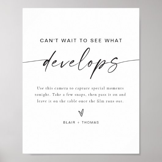 BLAIRミニマリストが何が発展するか見るのを待ち遠しがる ポスター (正面)