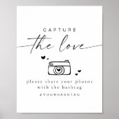 BLAIRミニマリストが愛のハッシュタグ結婚を捉える ポスター (正面)