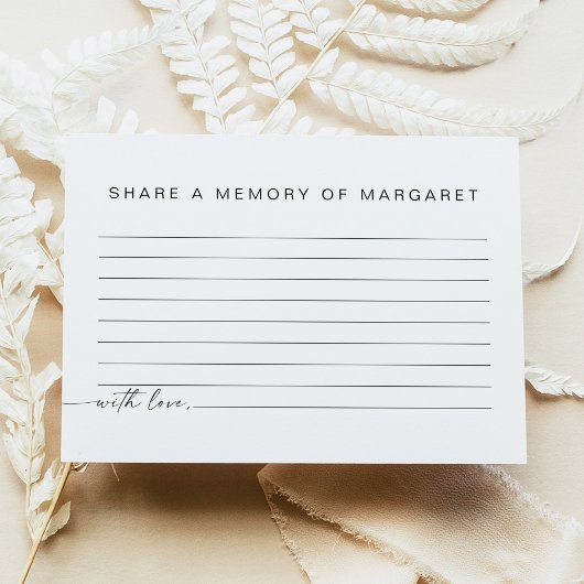 BLAIRミニマリスト葬儀共有メモリカード エンクロージャーカード