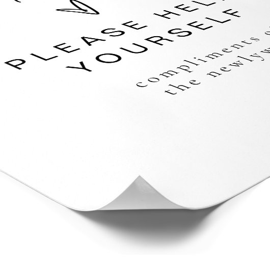 BLAIRミニマルモダンリストレディースバスルームトイレタリー ポスター (角)