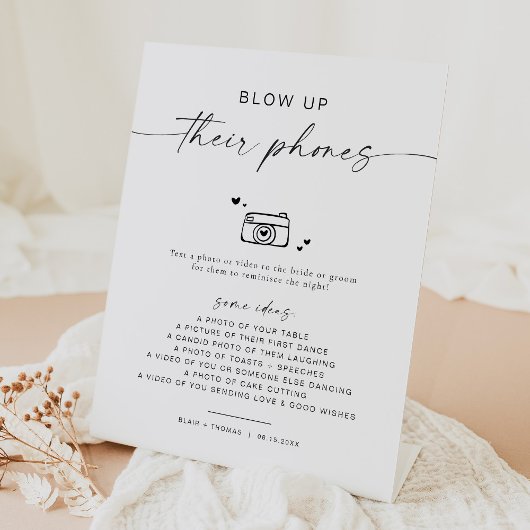 BLAIRミニマ吹リストの写真狩り 台座サイン