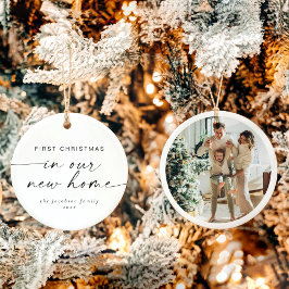 BLAIRモダンミニマル新しい家での第1回クリスマス セラミックオーナメント