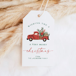 BLAIR スカンジナビアン レッドカー ツリー クリスマス ギフトタグ