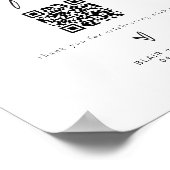 BLAIR ミニマル ボヘミアンハニー ムーンファンド ウェディングサイン ポスター (角)