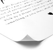 BLAIR モダン Boho深夜おむつベビー標識 ポスター (角)