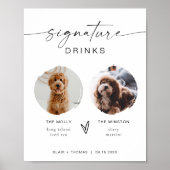 BLAIR モダン Boho 2 Photo Dog Signature Drink ポスター (正面)