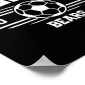 Blair Bears サッカー ビル 2025 ポスター (角)