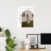 BLAIR Boho Archフォトブライダルシャワーへようこそ ポスター (ホームオフィス)