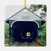 Blair Covered Bridge セラミックオーナメント (裏面)