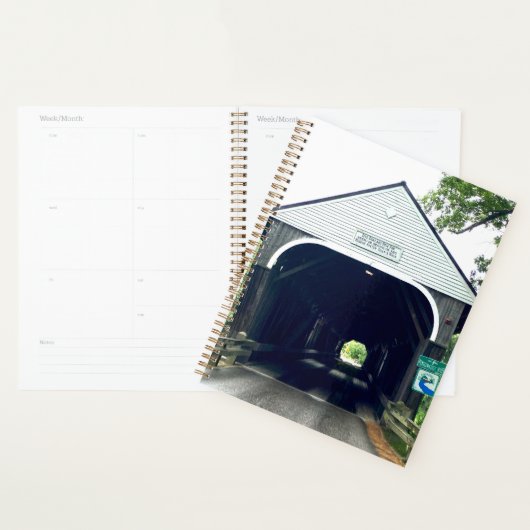 Blair Covered Bridge プランナー手帳 (ディスプレー)