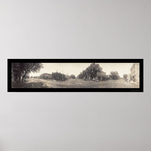 Blair, NE写真1908 ポスター (正面)