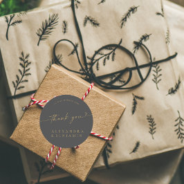 BLAIRE書モダン道の結婚甘い感謝 ラウンドシール