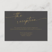 BLAIRE書道モダン結婚披露宴 エンクロージャーカード (正面)