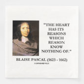 Blaiseパスカルハート理由理由は何も知らない (正面)