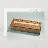 Blaise Pascalが発明する計算機械 ポストカード (正面/裏面)