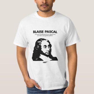 Blaise Pascalの白のTシャツ Tシャツ