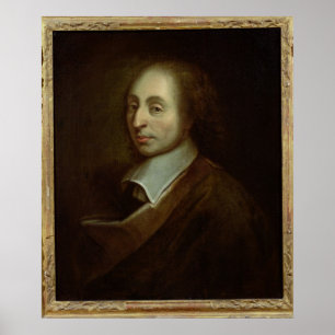 Blaise Pascal c.1691 ポスター