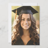 Blak Bow Photo Graduation 案内状 (正面)