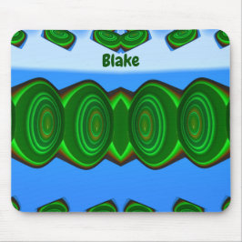 BLAKE ～グリーンブルーホワイトエイリアン侵入～ マウスパッド