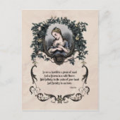 Blake 「世界を見る」はがききビクトリアン葉 ポストカード (正面)