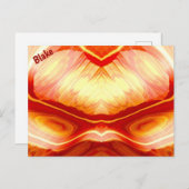 BLAKE to 3Dフラクタルデザインパターン～ ポストカード (正面/裏面)