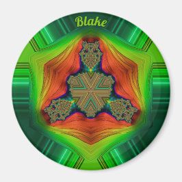 BLAKE to Shades Purple, Green, Red and Orange マグネット