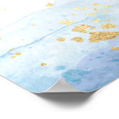 BLAKELY 水彩エンゲージメントパーティーウェルカム ポスター (角)