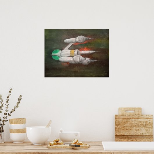 Blakes 7 Liberator DSV ポスター (キッチン)