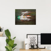 Blakes 7 Liberator DSV ポスター (ホームオフィス)