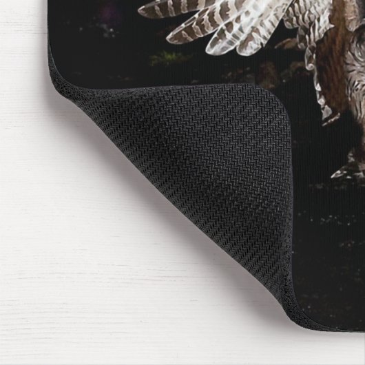 Blakiston's fish owl マウスパッド (コーナー)