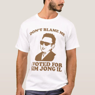 Blamは金正日のTシャツのために私、私投票しました Tシャツ
