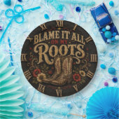 Blame It All On My Roots ペーパープレート (パーティー)