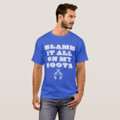 Blame It All On My Roots Country Music Meme Quote  Tシャツ (正面フル)