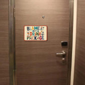 Blame It On The Drink Pack Cruise Door Magnet マグネット