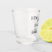 Blame my sister shot glass ショットグラス (左)