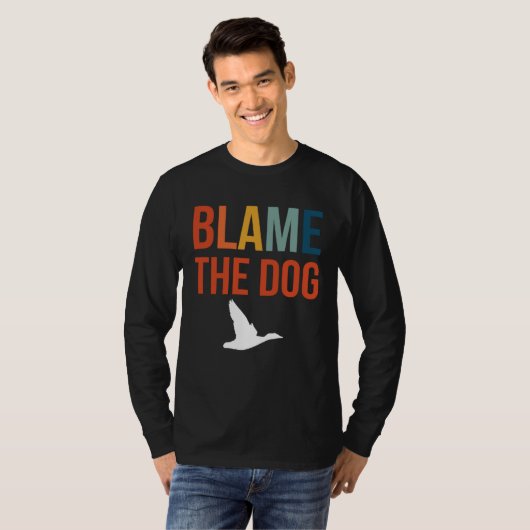 Blame The Dog Duck Hunting Tシャツ (正面フル)