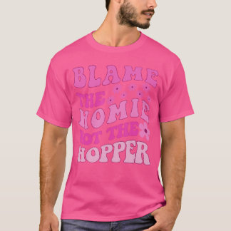 Blamehe Homie Nothe Hopper Y2K 引用 フレンズ Tシャツ
