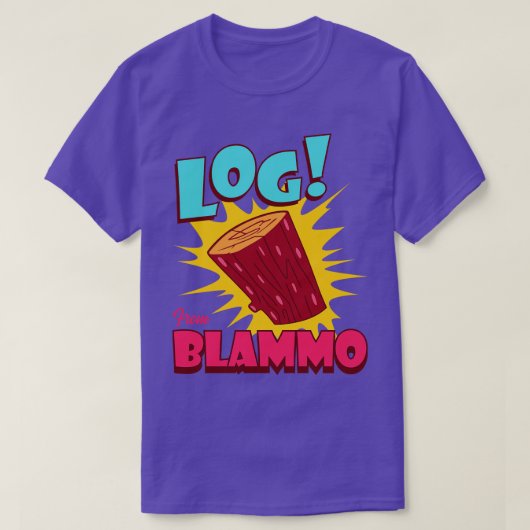 Blammoからログ Tシャツ (デザイン正面)