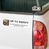 BLAMOの生産のバンパーステッカー バンパーステッカー (トラック上)