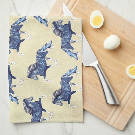 Blámóða 2 キッチンタオル (四つ折り)