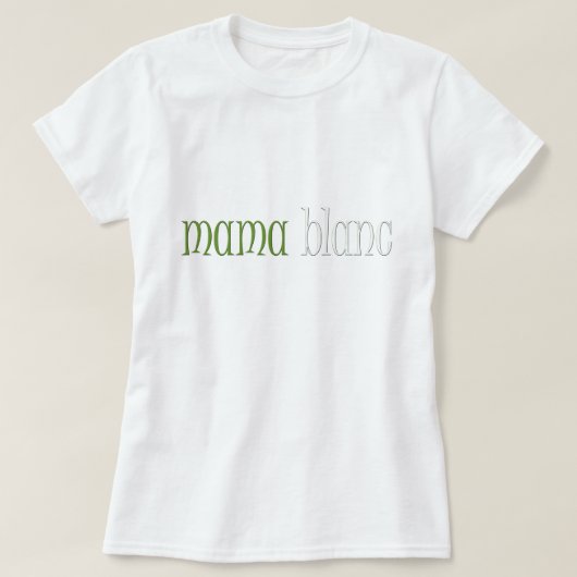 Blancママ Tシャツ (デザイン正面)