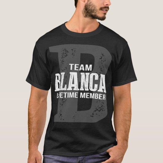 BLANCAチーム終身会員 Tシャツ (正面)