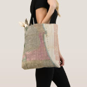 Blanchardのシカゴ2のガイドの地図 トートバッグ (クローズアップ)