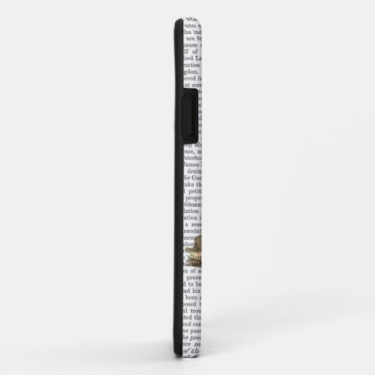 Blanchardのヴィンテージの熱気の気球 Case-Mate iPhoneケース (裏面/右)