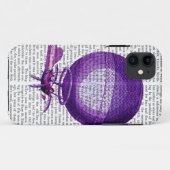 Blanchardsの水素の(紫色の)熱気の気球 Case-Mate iPhoneケース (裏面(横))
