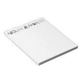 BLANDNESSメモ帳を廃止する ノートパッド (アングル)